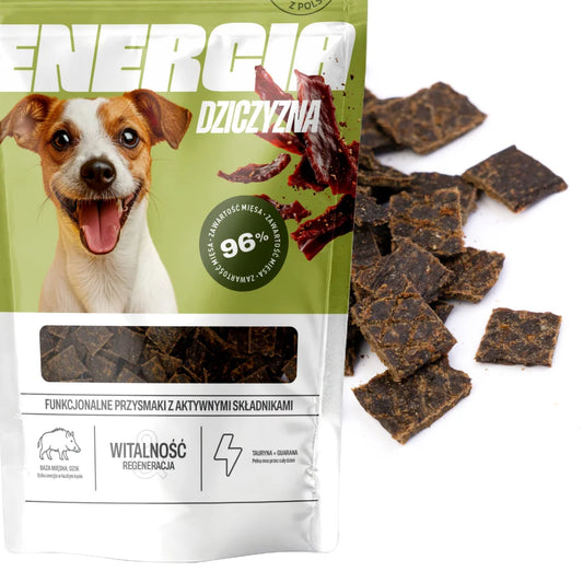 Funkčná maškrta pre psa ENERGIA pre vitalitu – UNISZKI Game 90 g