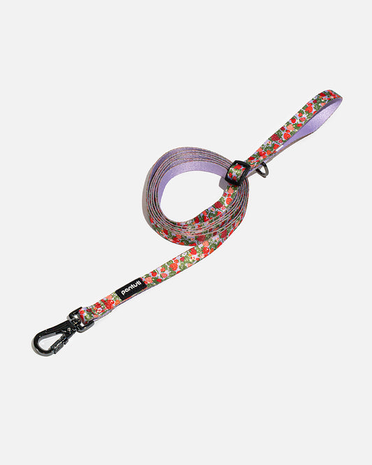 HANDS FREE nastaviteľné vodítko pre psa s jahodami BERRY