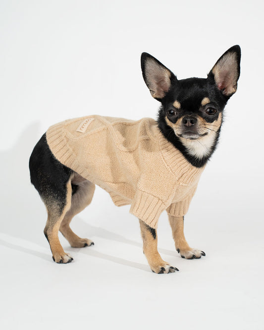 Warm, elastic dog sweater JANIS