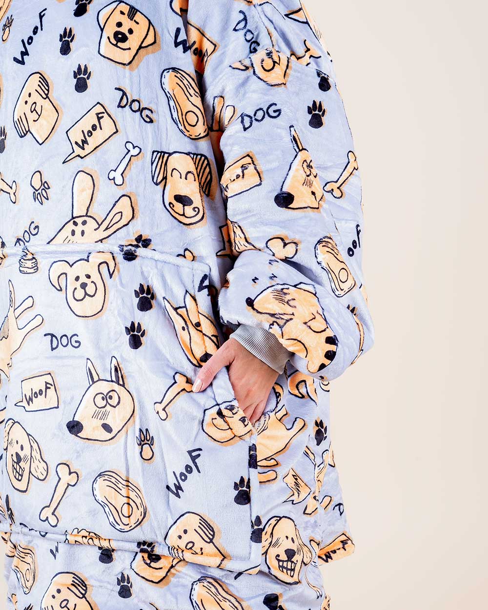 WOOF TIME mikina pre psa s dekou