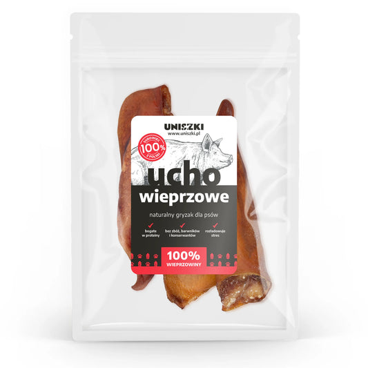UNISZKI pork ear dog treat 2 pcs.