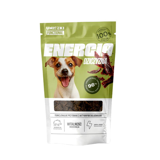 Funkčná maškrta pre psa ENERGIA pre vitalitu – UNISZKI Game 90 g